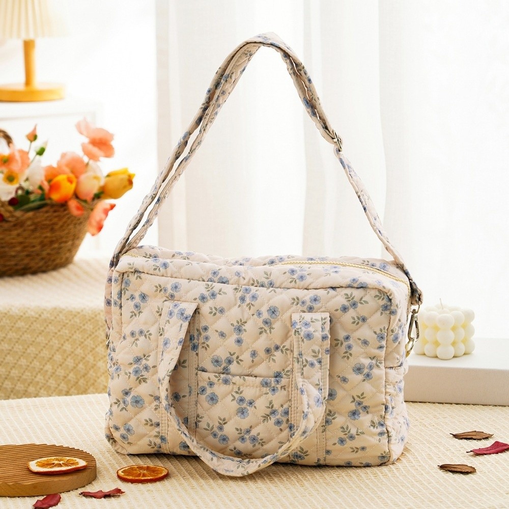 Fashion Quilted Mummy Bag Mult - Baby Bag Nursery recension och pris
