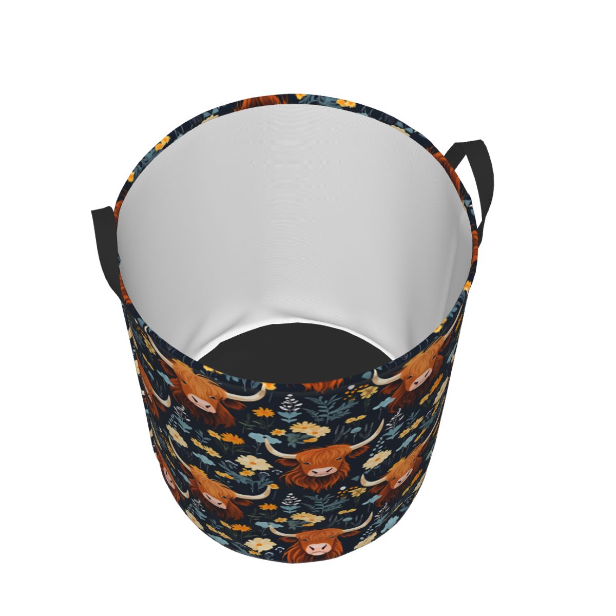 Floral Highland Cows Laundry B - Laundry Hamper Nursery recension och pris