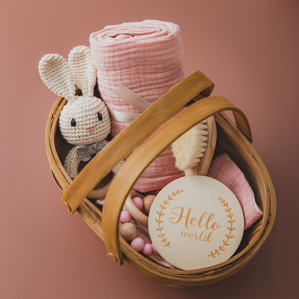 1SetNewborn Towel Bath Toy Dou - Milestone Card Set recension och pris
