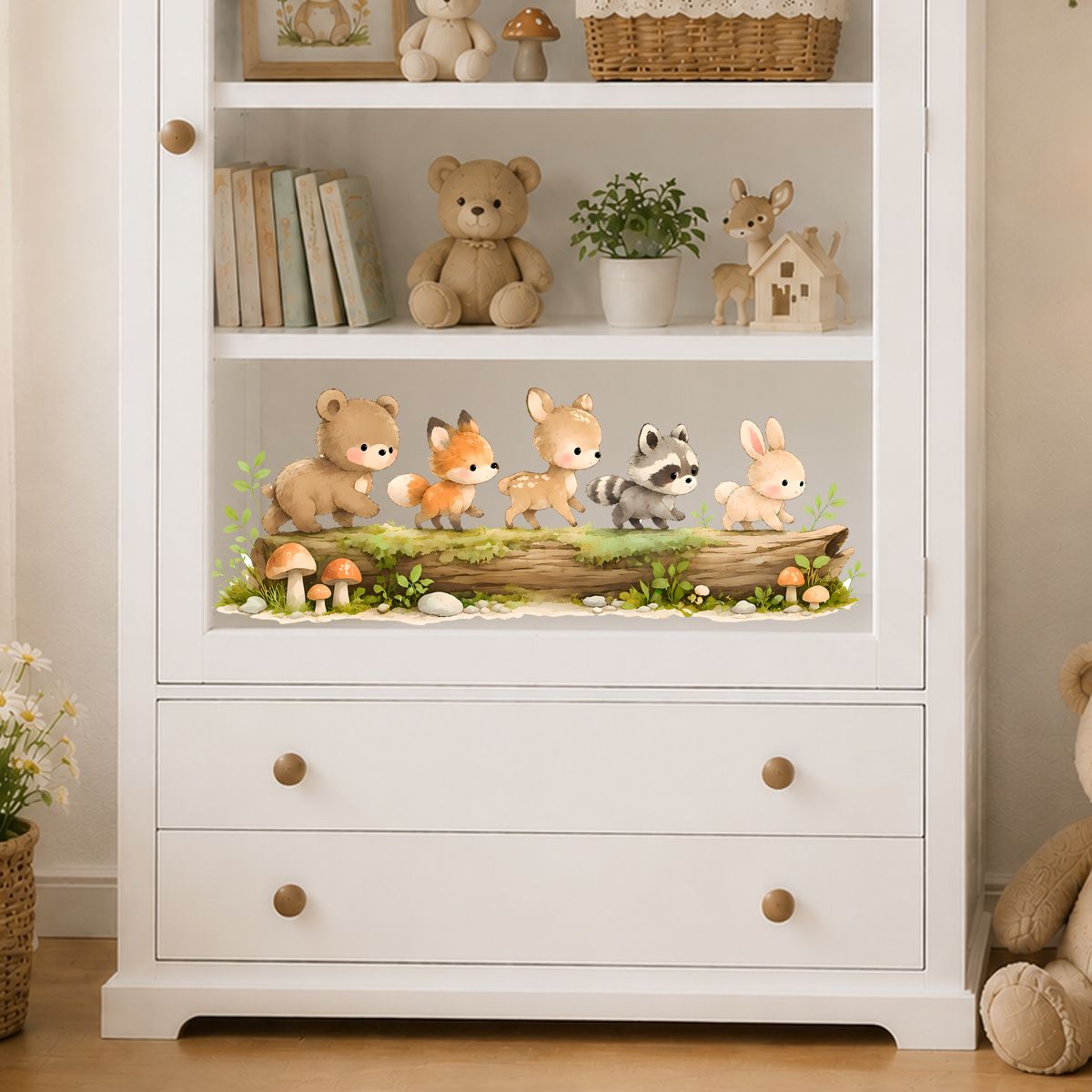 Nursery Forest Animals Window  - Baby Nursery Items recension och pris