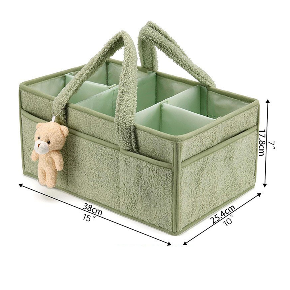 PANGDUBE Plush Diaper Stackers - Baby Bag Nursery recension och pris