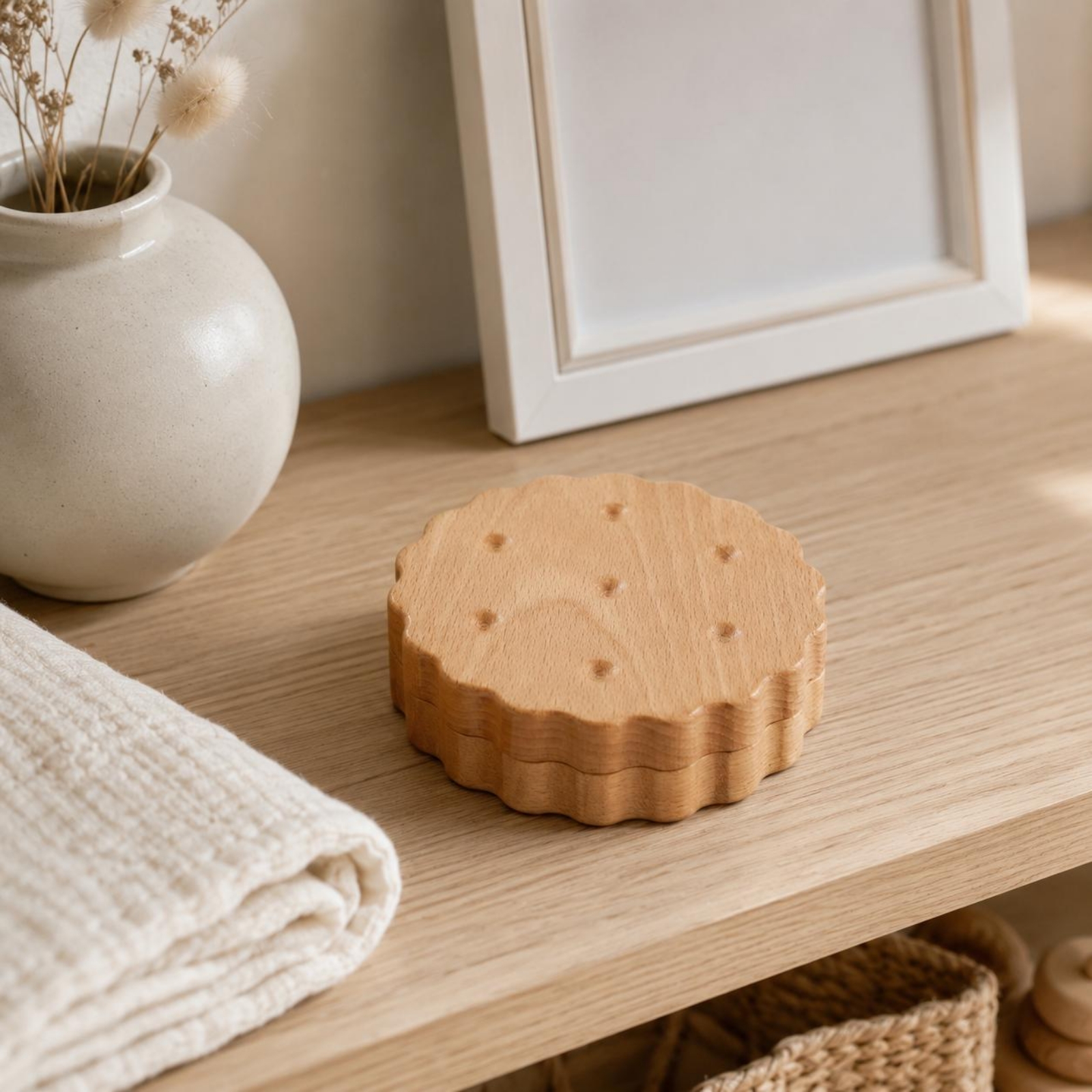 Milk Tooth Keepsake Box Natura - Baby Keepsake Box recension och pris