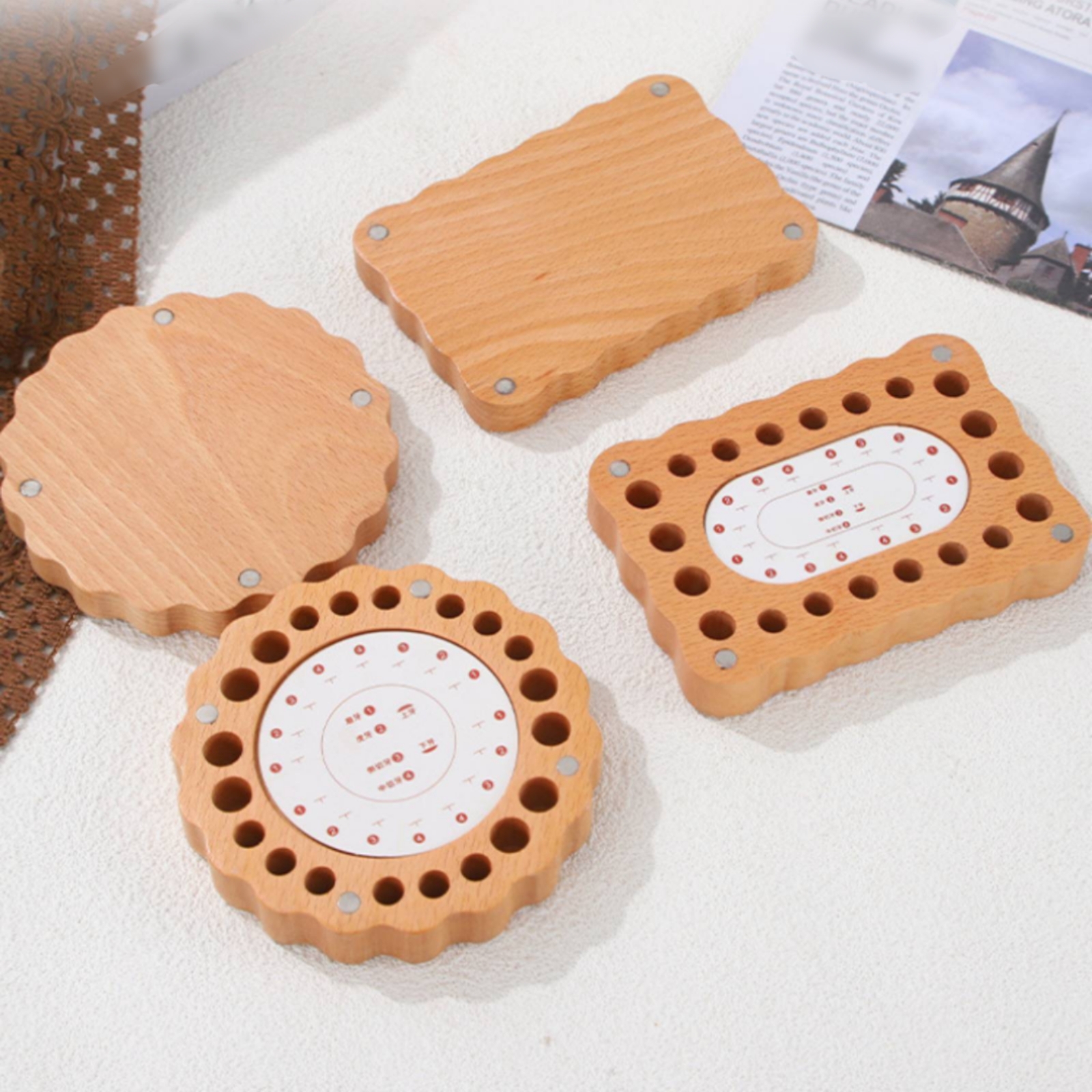 Milk Tooth Keepsake Box Natura - Baby Keepsake Box recension och pris