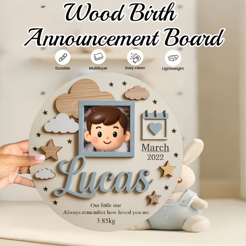 Personalized Baby Photo Frame, - Baby Nursery Usa recension och pris