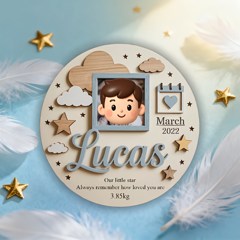 Personalized Baby Photo Frame, - Baby Nursery Usa recension och pris