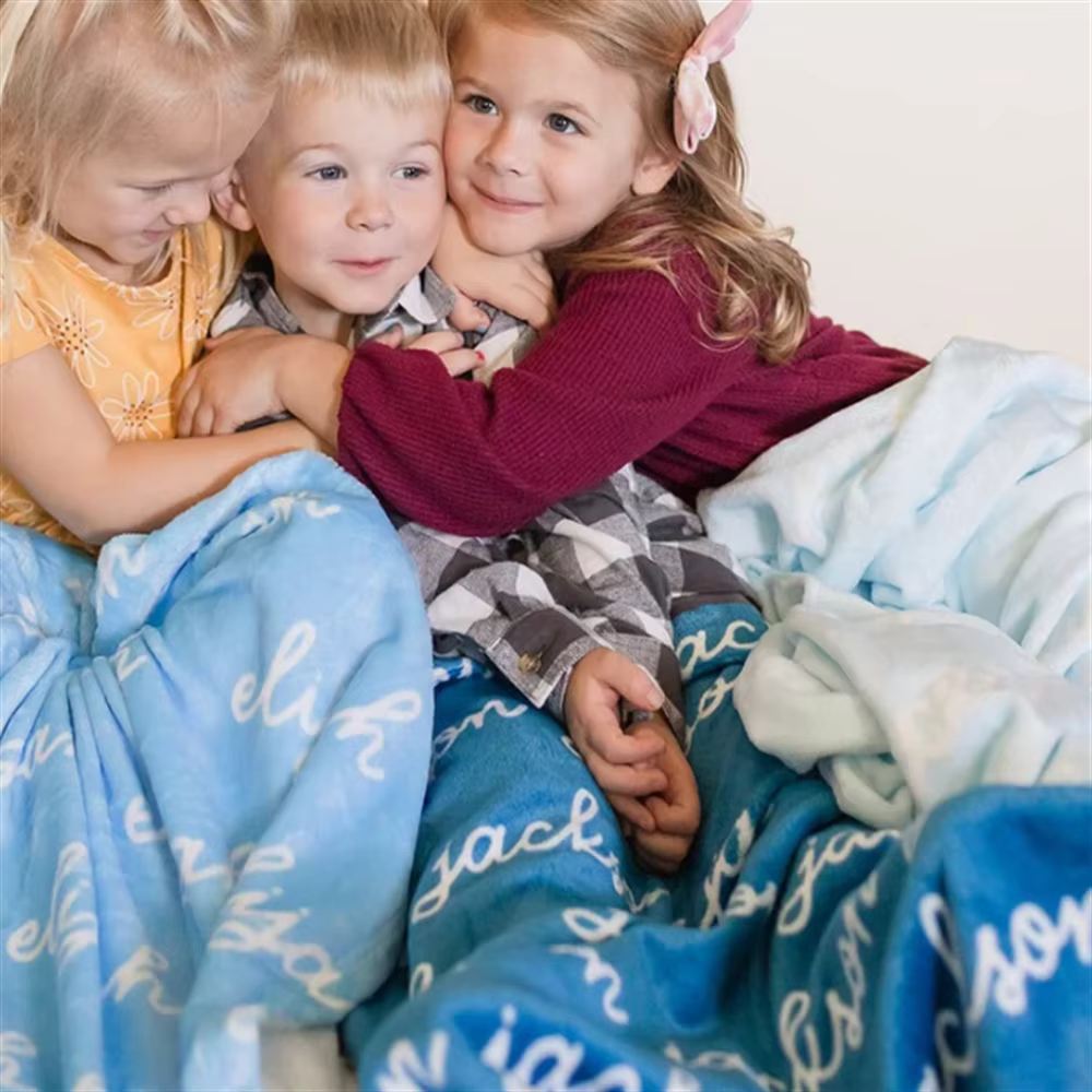 Personalized Blanket for Kids, - Baby Nursery Colors recension och pris