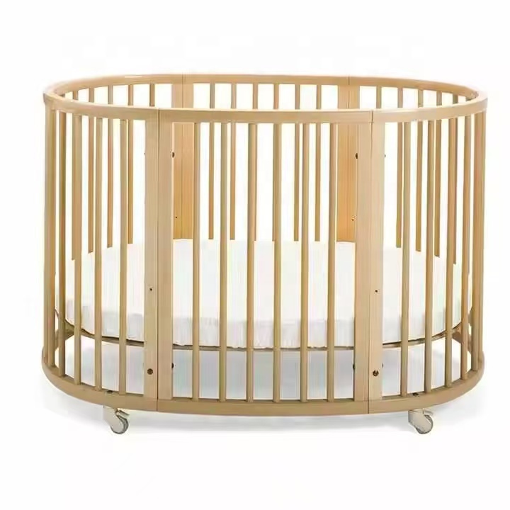 Convertible 3 In 1 Oval Shaped - Baby Nursery Furniture Sets recension och pris