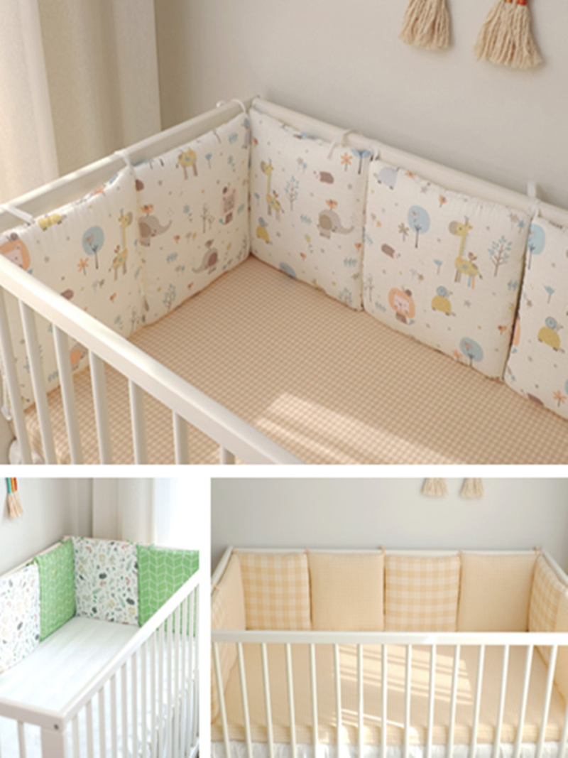 6pcs Baby Bumpers for Crib 30x - Baby Nursery Furniture Sets recension och pris