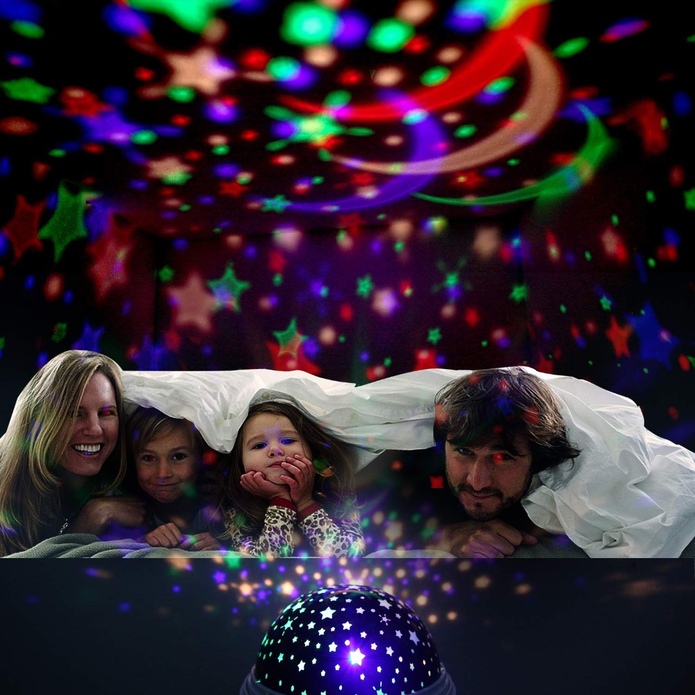 8 Colors Rotating Star Project - Baby Nursery Colors recension och pris
