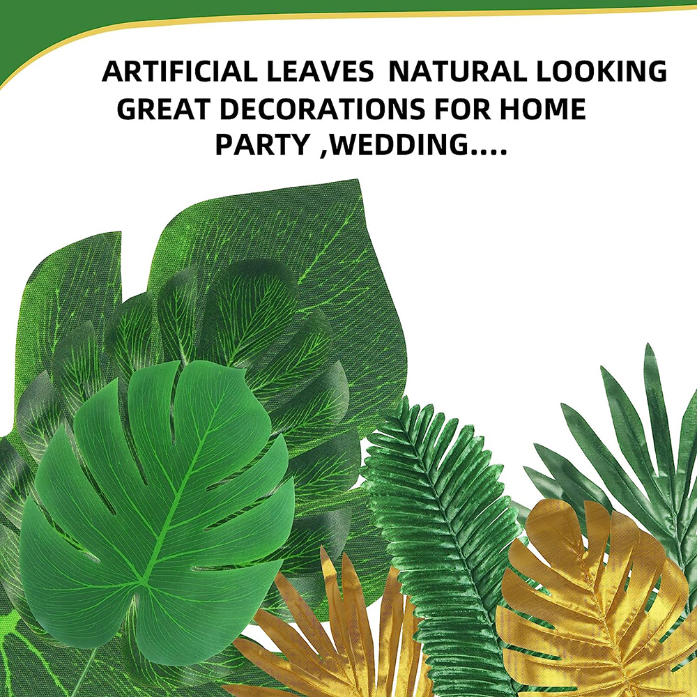 Artificial Tropical Palm Leave - Baby Nursery Jungle Theme recension och pris