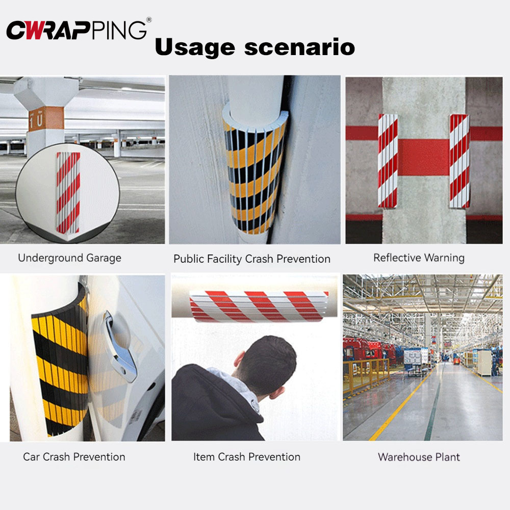 Car Foam Warning Signs Bumper  - Corner Guard Foam recension och pris