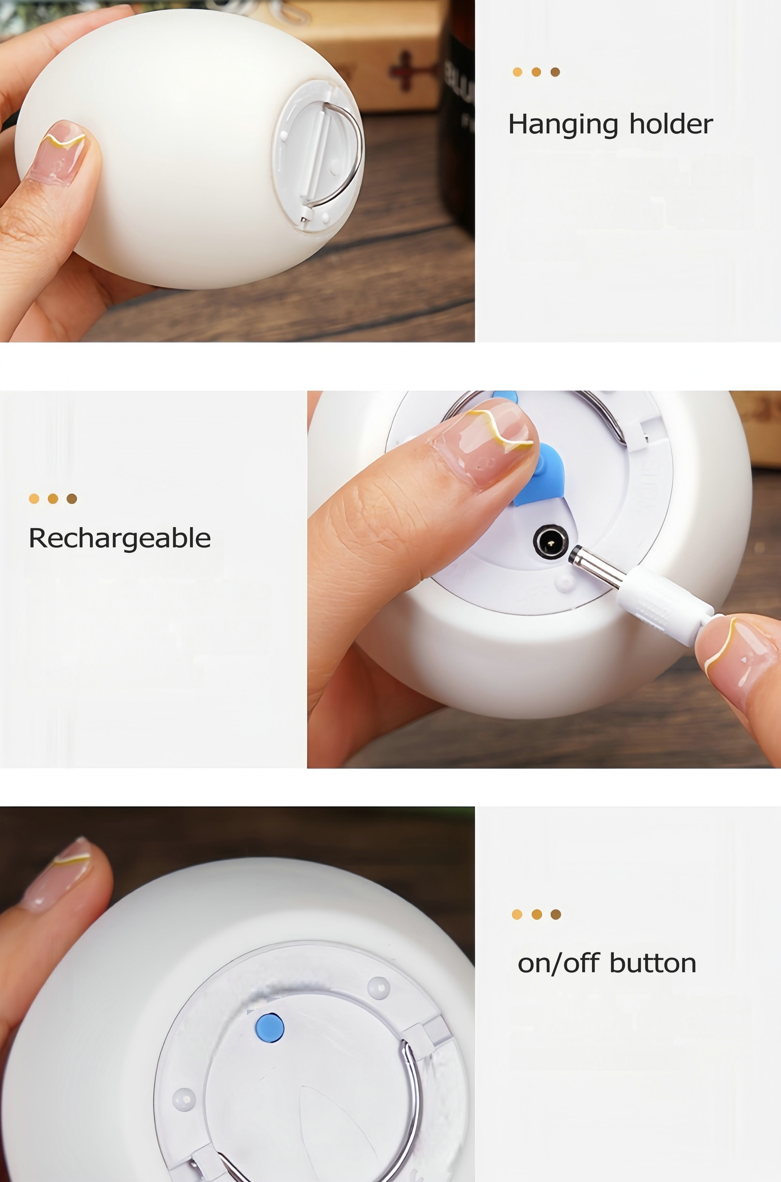 Baby Night Light Rechargeable  - Baby Nursery Colors recension och pris