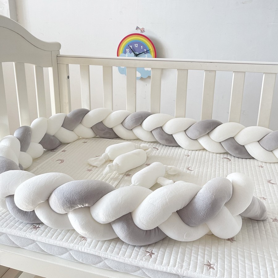 1M/2M/3M/4M Baby Braid Bumper  - Baby Nursery Sale recension och pris