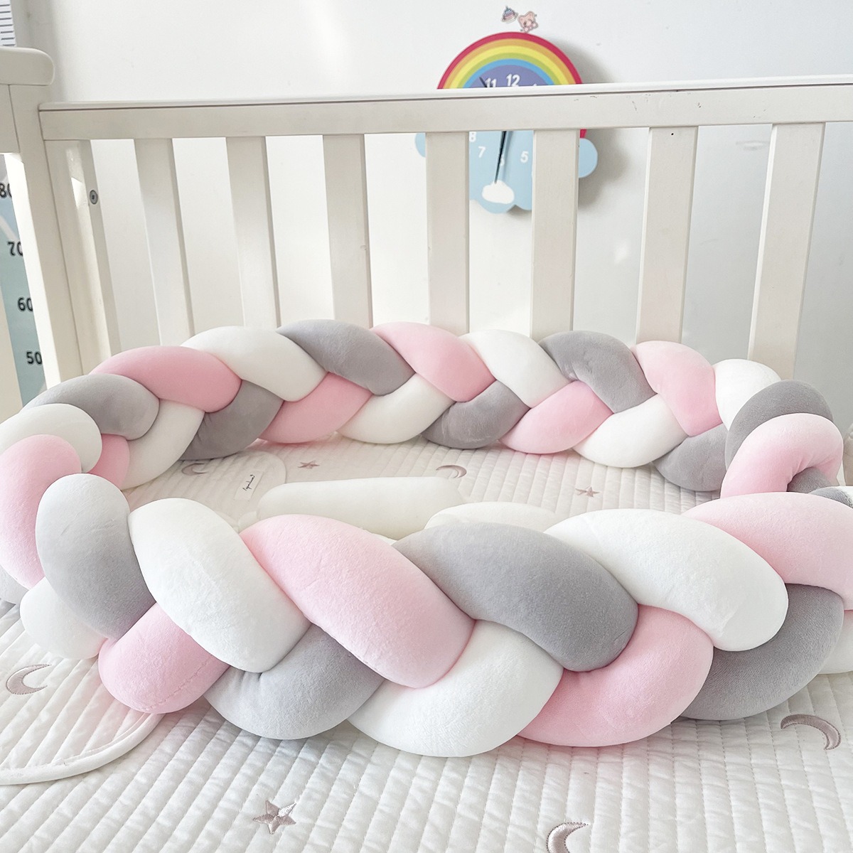 1M/2M/3M/4M Baby Braid Bumper  - Baby Nursery Sale recension och pris