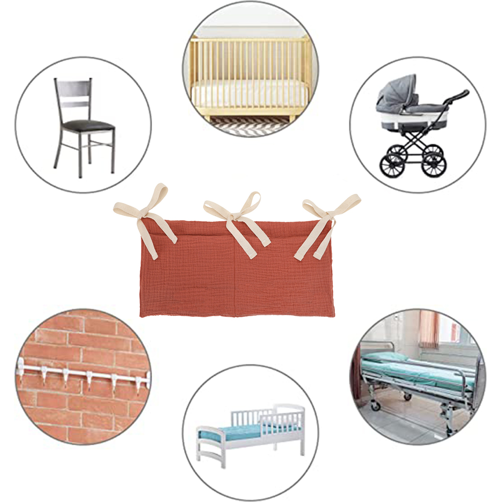 Baby Crib Organizer Cot Caddy  - Baby Bag Nursery recension och pris