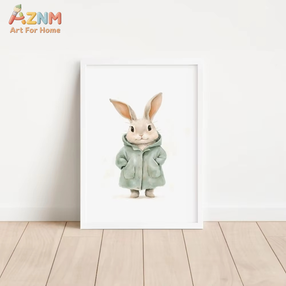 AZNM Watercolor Green Outfit B - Baby Nursery Outfits recension och pris