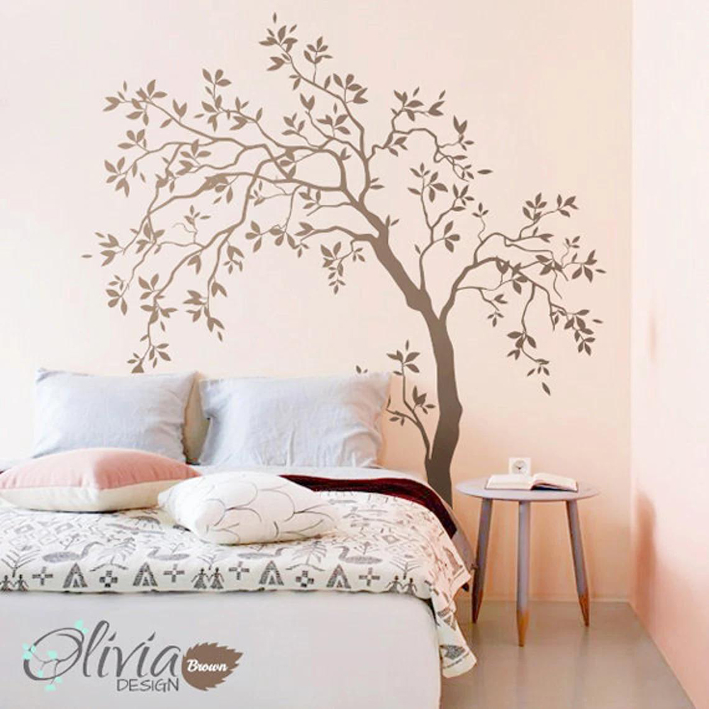 Large Tree Wall Sticker Baby N - Baby Nursery Tree recension och pris