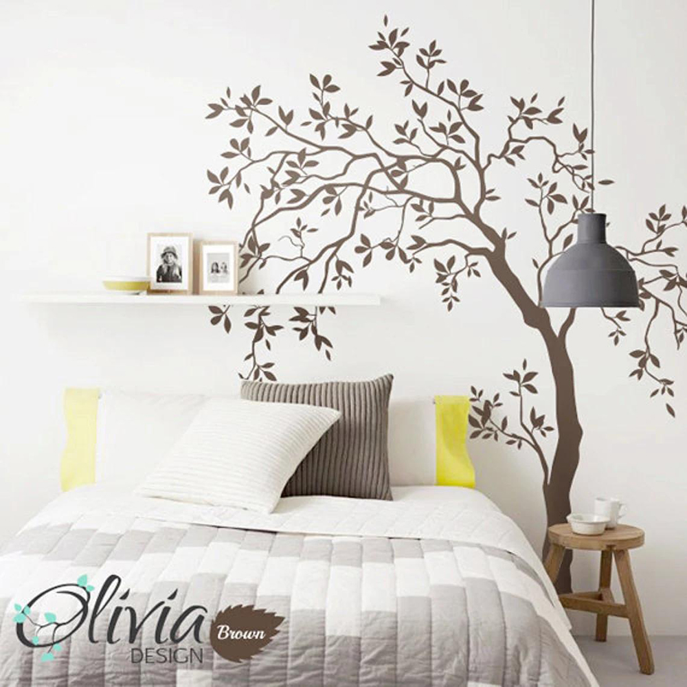 Large Tree Wall Sticker Baby N - Baby Nursery Tree recension och pris
