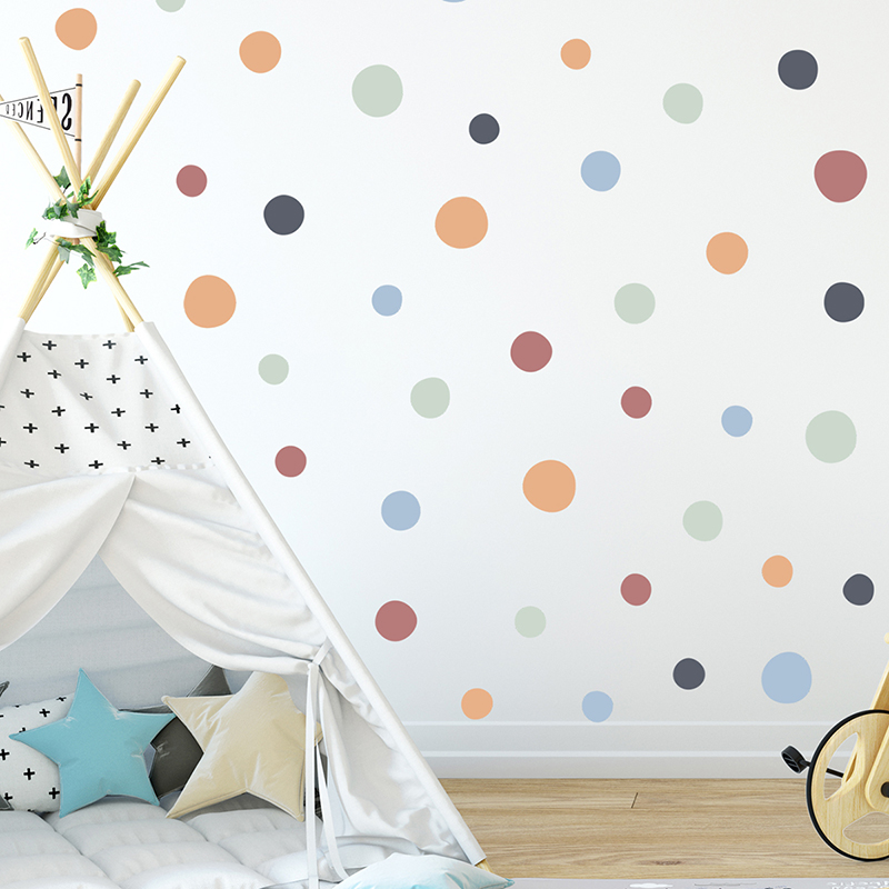60pcs/set Polka Dots Irregular - Baby Nursery Furniture Sets recension och pris