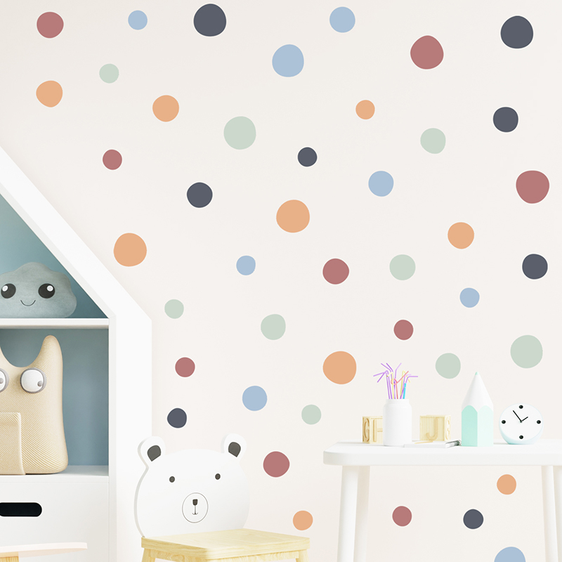60pcs/set Polka Dots Irregular - Baby Nursery Furniture Sets recension och pris