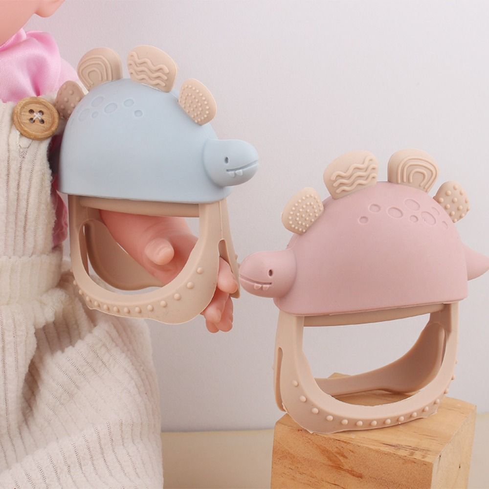 Cute Food Grade Silicone Dinos - Baby Nursery Colors recension och pris