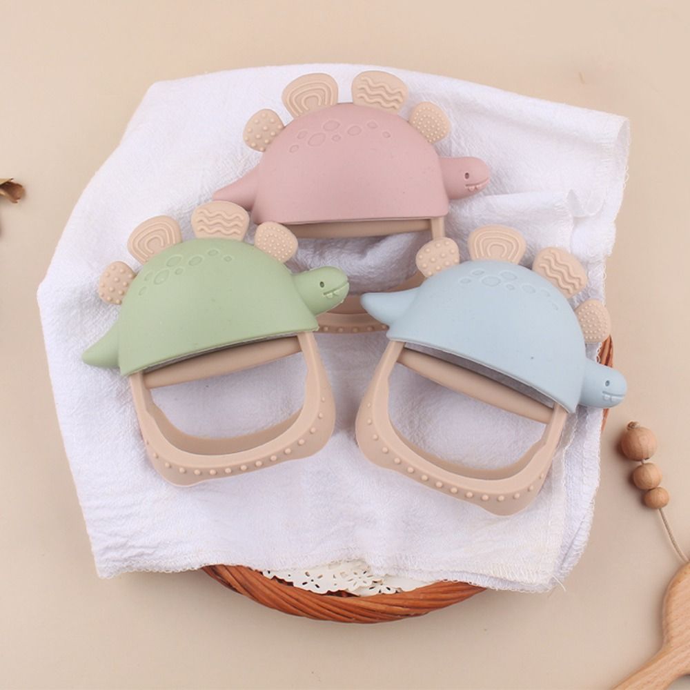 Cute Food Grade Silicone Dinos - Baby Nursery Colors recension och pris