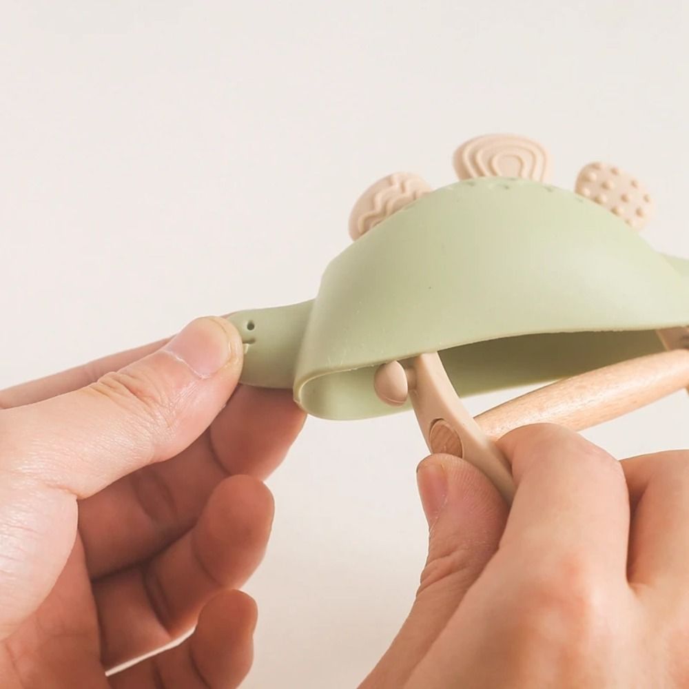 Cute Food Grade Silicone Dinos - Baby Nursery Colors recension och pris