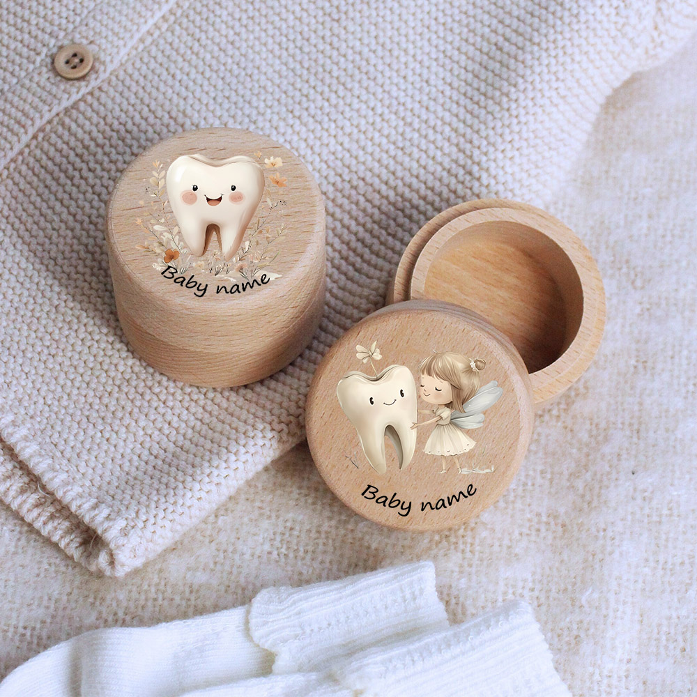 Personalised Baby First Tooth  - Baby Keepsake Box recension och pris
