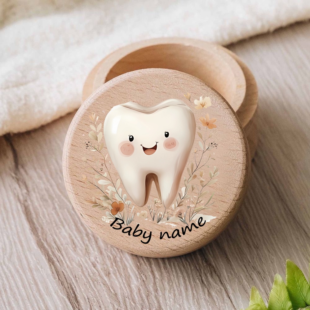 Personalised Baby First Tooth  - Baby Keepsake Box recension och pris