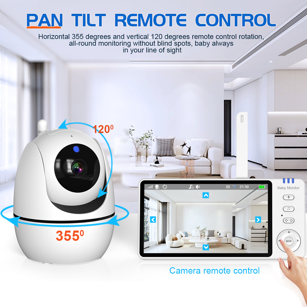 Video Baby Monitor with Cam an - Wearable Baby Monitor recension och pris