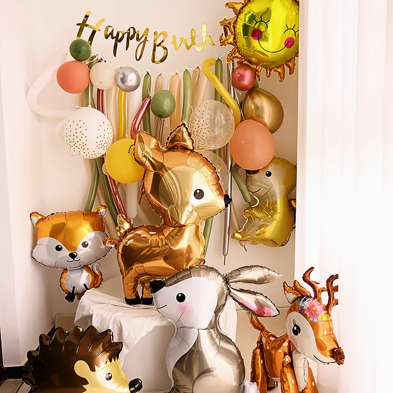 Jungle Safari Theme Deer Foil  - Baby Nursery Jungle Theme recension och pris