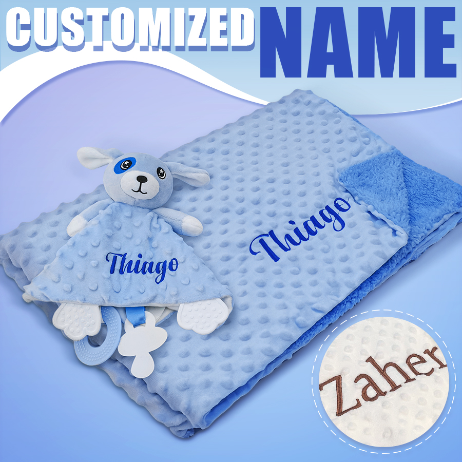 Custom Name Baby Blanket Perso - Baby Nursery Items recension och pris