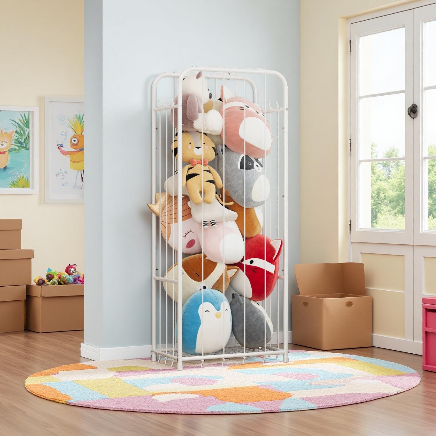 Vertical Stuffed Animal Storag - Baby Nursery recension och pris