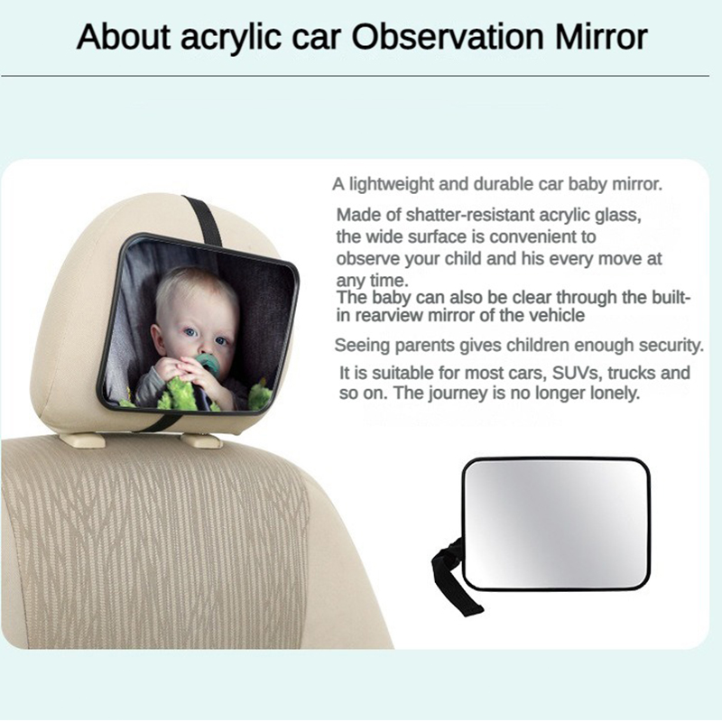 EAFC Adjustable Wide Car Rear  - Wearable Baby Monitor recension och pris