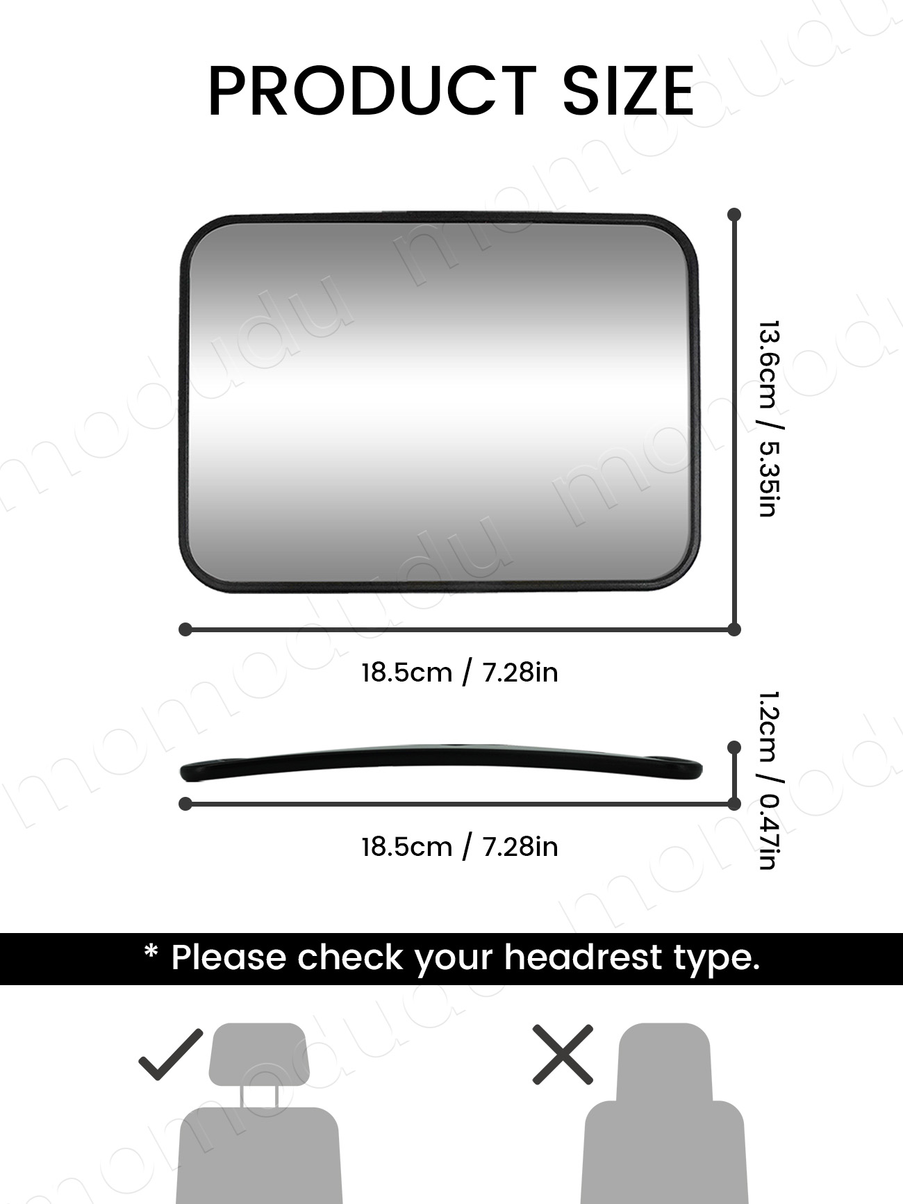 Baby Car Mirror Rearview Infan - Wearable Baby Monitor recension och pris