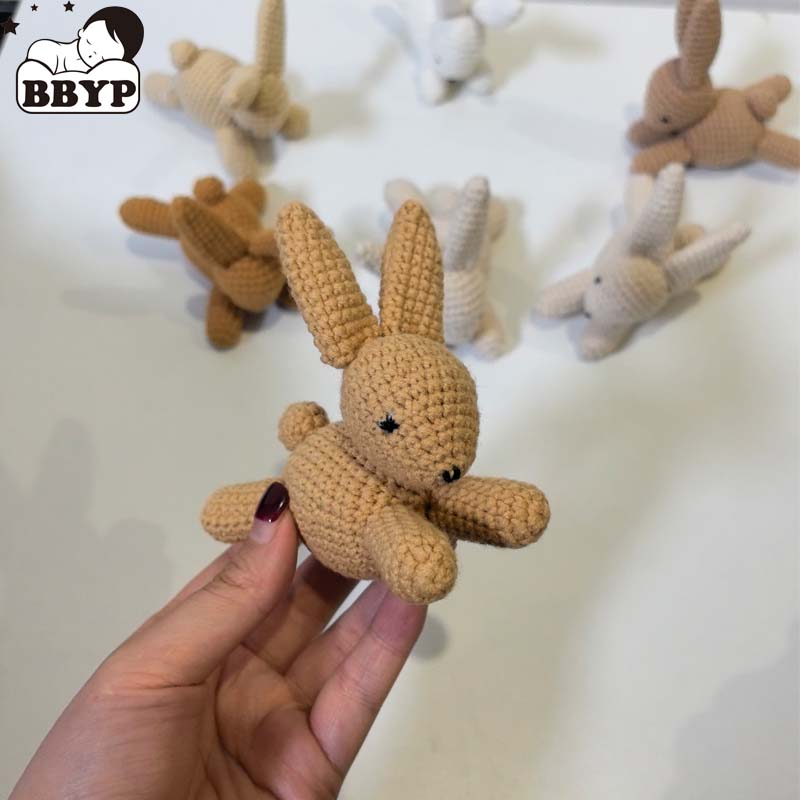 1Pcs Adorable Crochet Rabbit D - Baby Nursery Hanging Decor recension och pris
