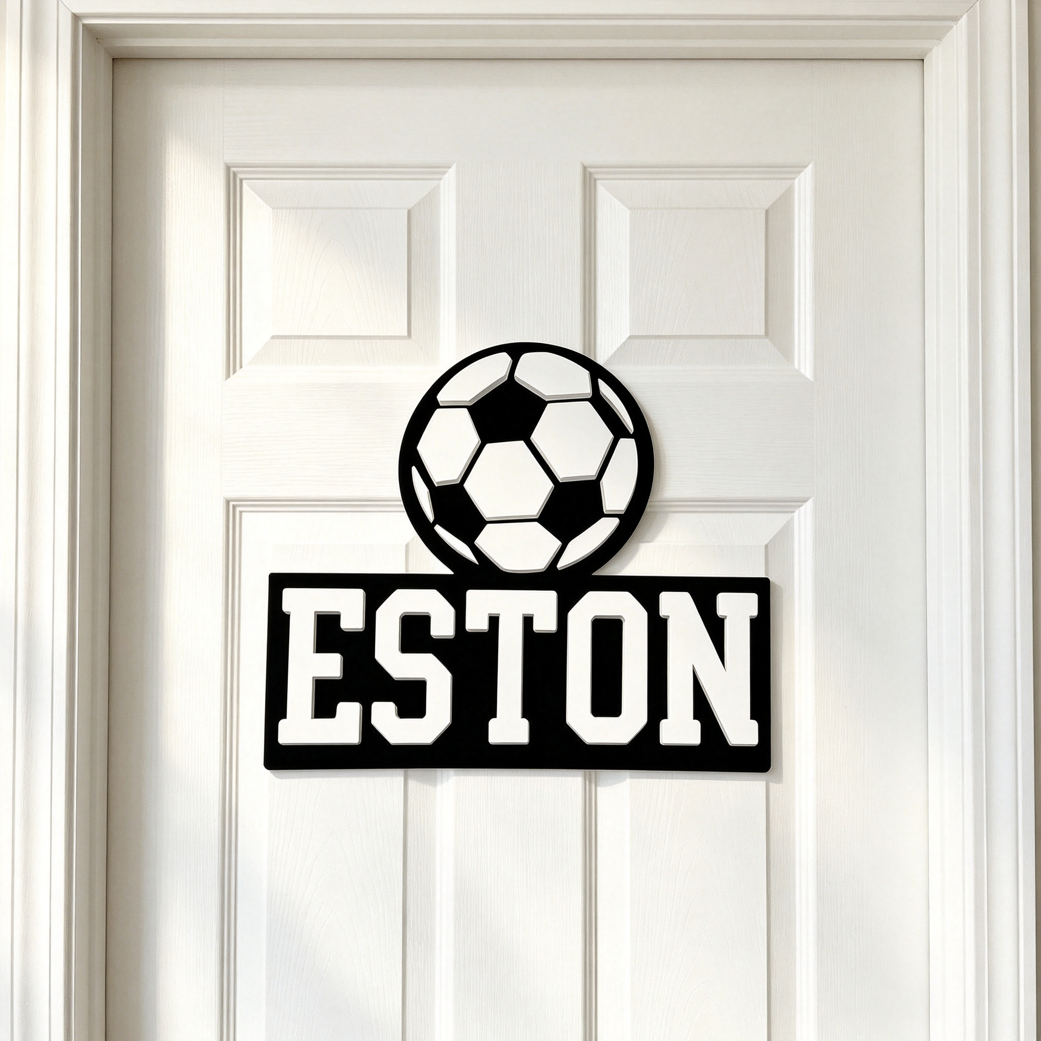 1Pc Custom Football Style Wood - Baby Nursery Usa recension och pris