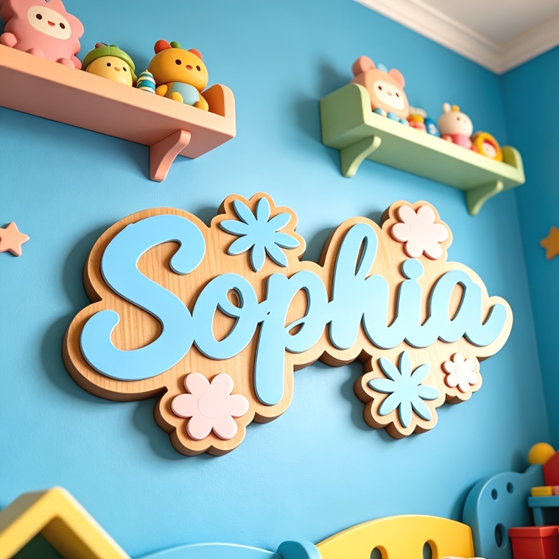Personalized Floral Themed Nam - Baby Nursery Usa recension och pris