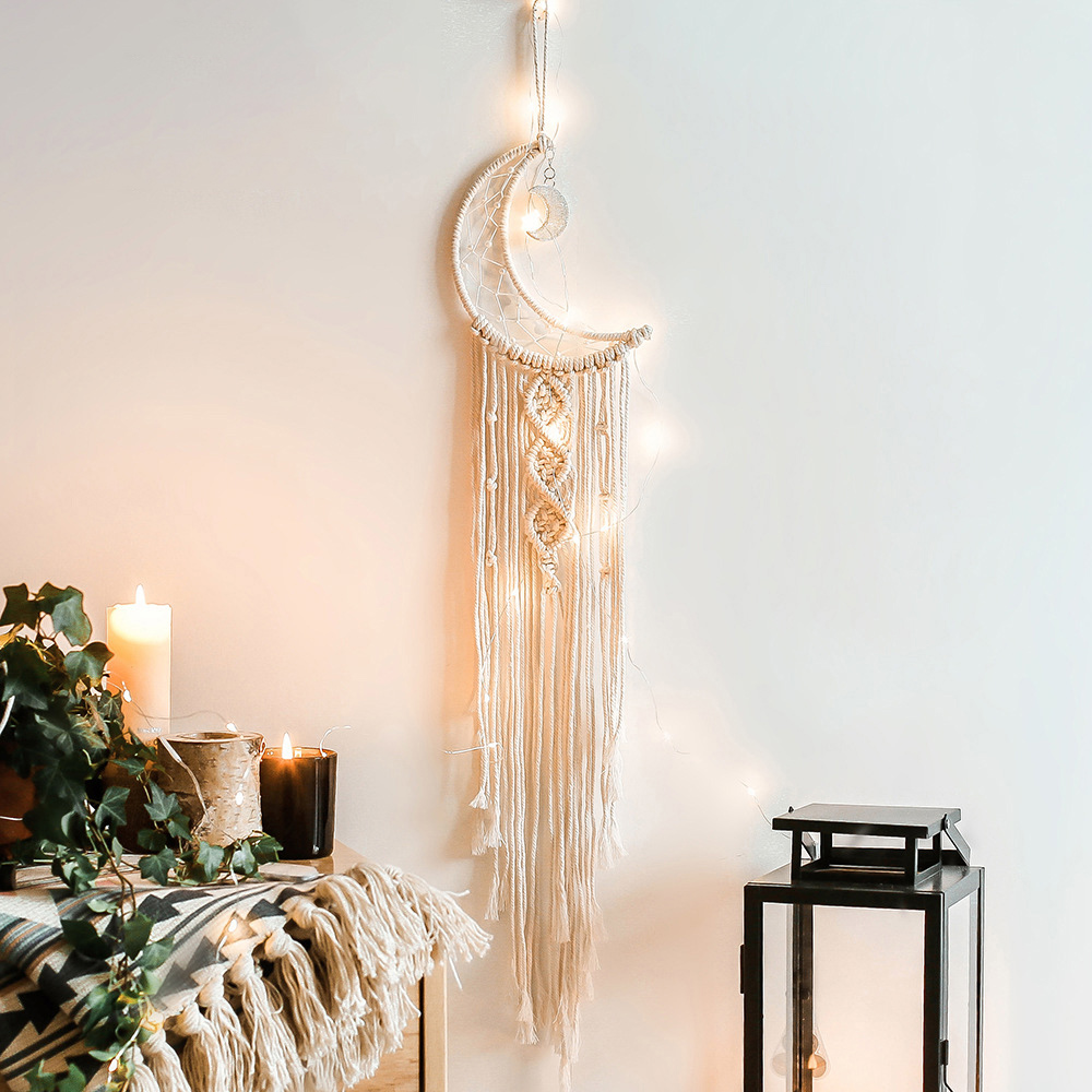 Macrame Dream Catcher Boho Hom - Baby Nursery Things recension och pris