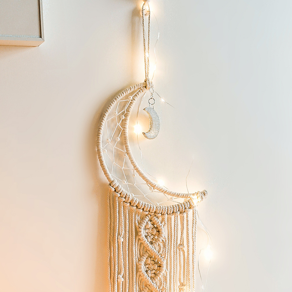 Macrame Dream Catcher Boho Hom - Baby Nursery Things recension och pris