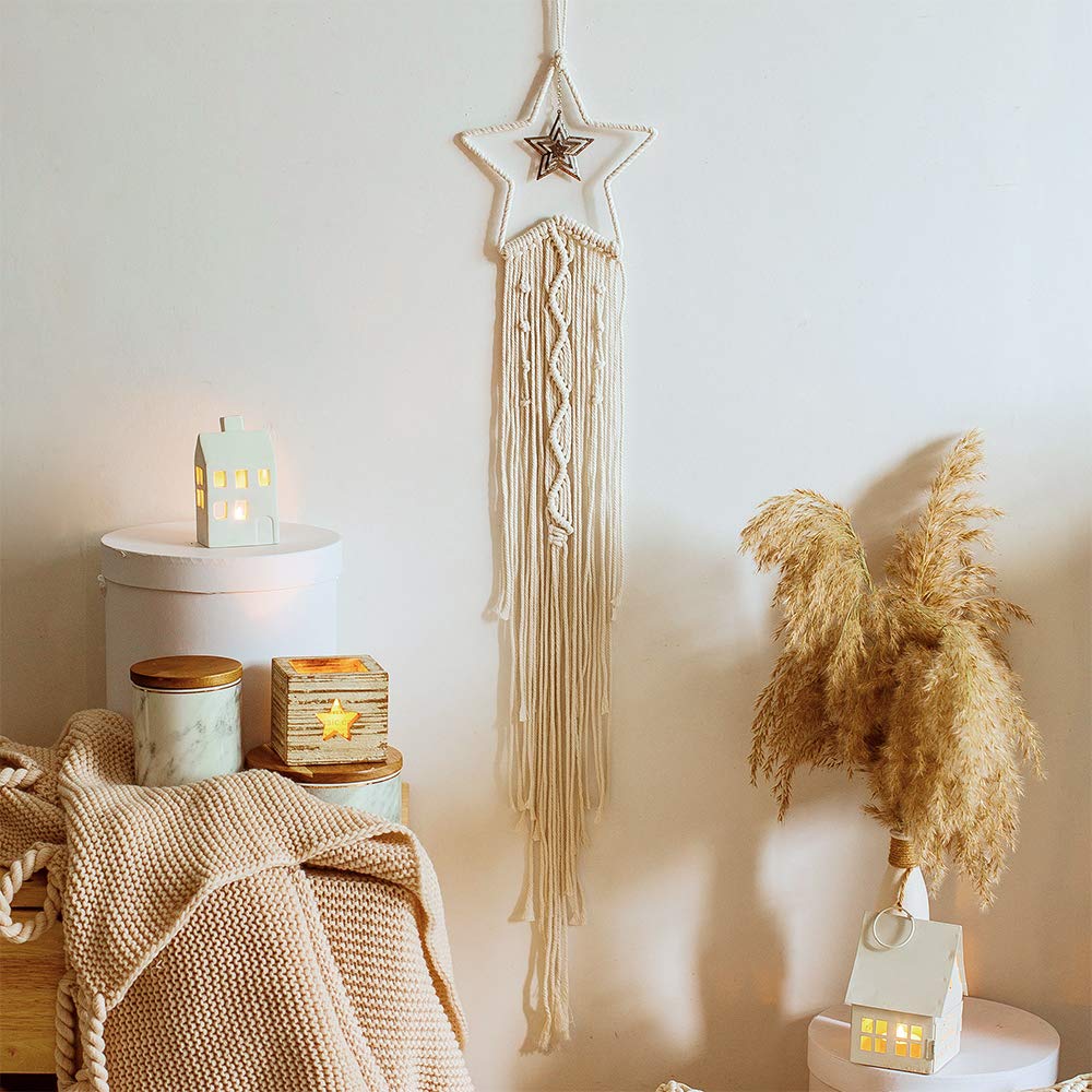 Macrame Dream Catcher Boho Hom - Baby Nursery Things recension och pris