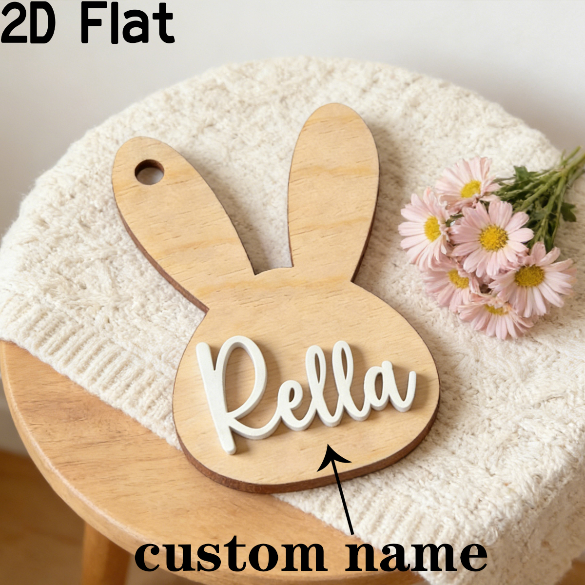 1Pc Custom Cute Bunny Rabbit W - Baby Nursery Usa recension och pris