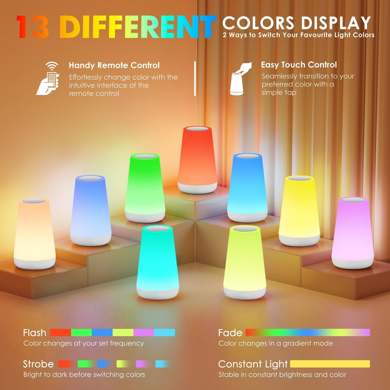 AURORA LIGHTING Night Light fo - Baby Nursery Colors recension och pris