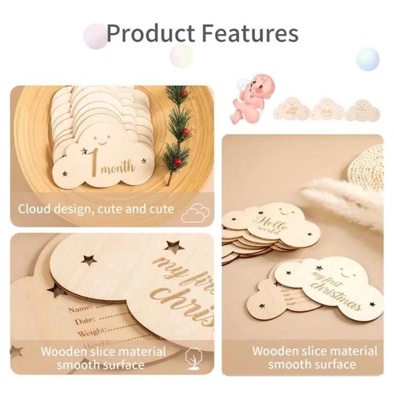 Baby Photo Cards Milestone Car - Milestone Card Set recension och pris