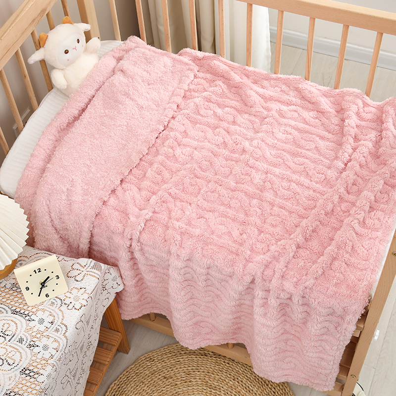 1 Coral Fleece Blanket for Bab - Baby Nursery Colors recension och pris