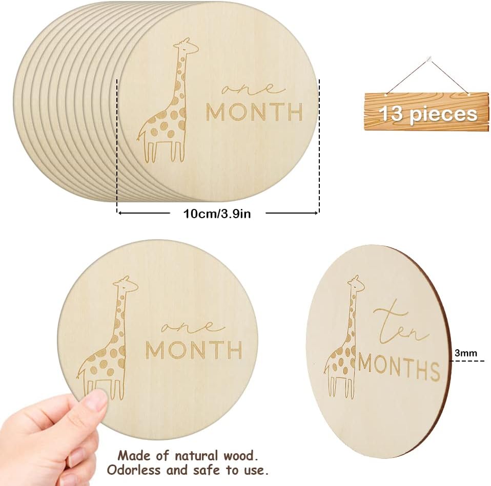 Baby Photography Props - Baby  - Milestone Card Set recension och pris