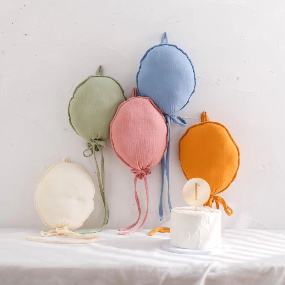 2025 Soft Cloth Balloon Decor  - Baby Nursery Hanging Decor recension och pris