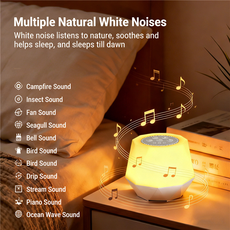 White Noise Machine with Night - Baby Nursery Colors recension och pris