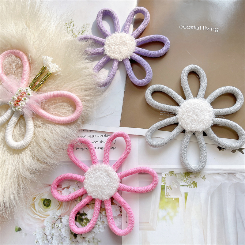 Cotton Rope Woven Daisy Flower - Baby Nursery Things recension och pris