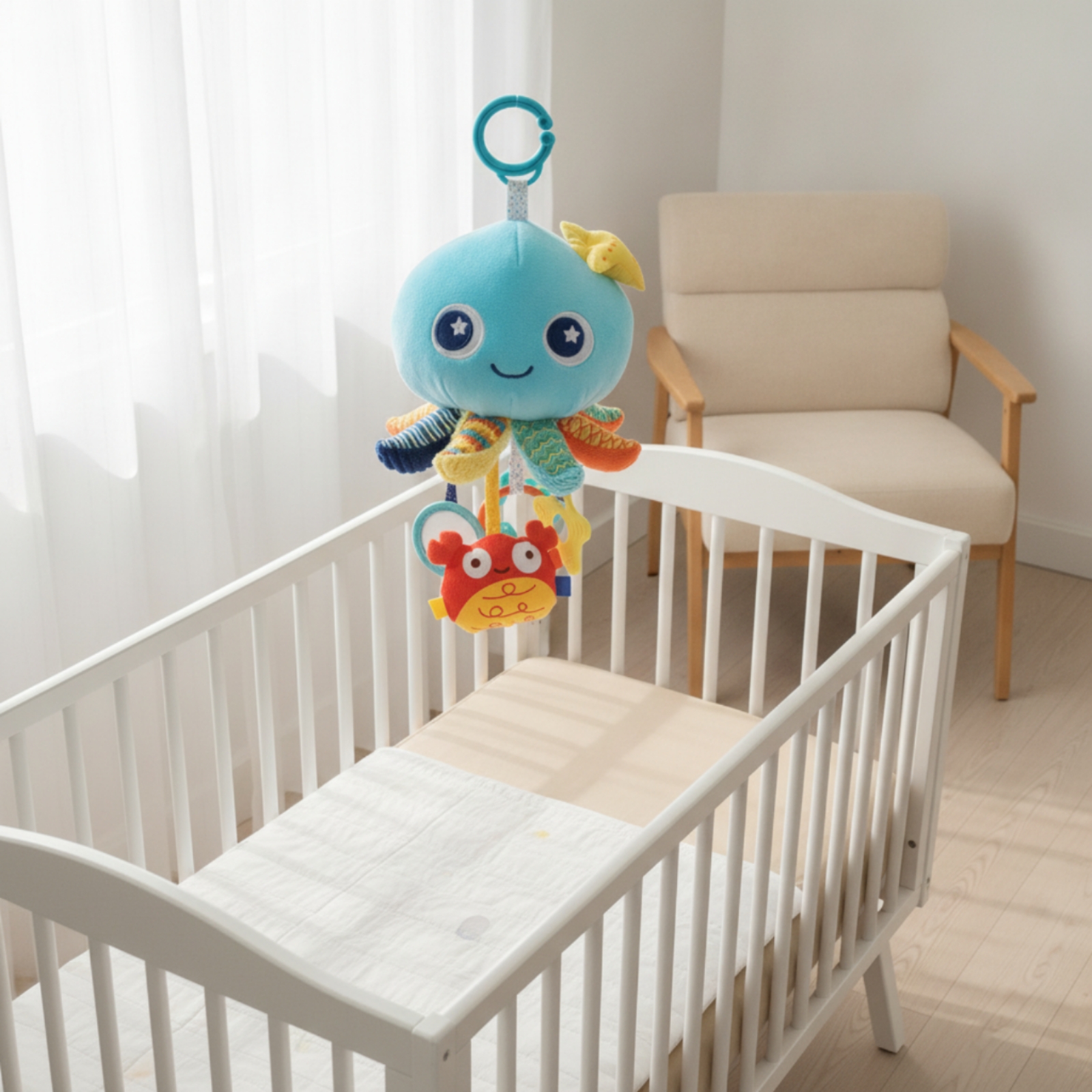 Baby Crib Hanging Toy Interact - Baby Bag Nursery recension och pris